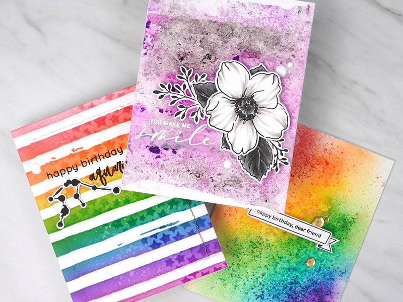 How to Make 3 EASY Card Making Backgrounds | Perfect Pairings with Jaycee + Video!