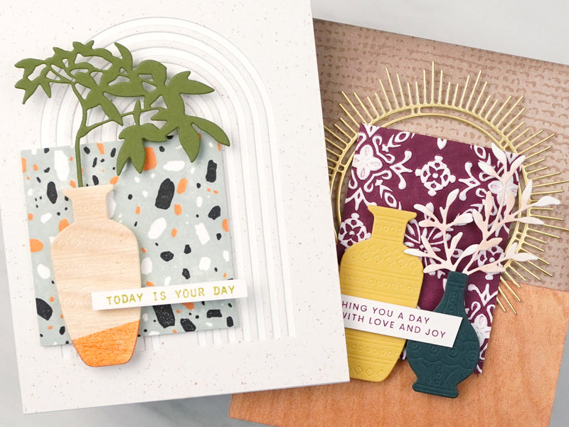 2 Ways to Infuse Modern Interior Design into Your Card Designs | Perfect Pairings with Jaycee