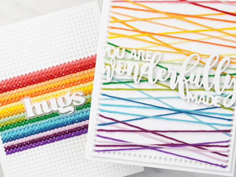2 Incredible Embroidery Cards with Craft Dies | Perfect Pairings with Jaycee