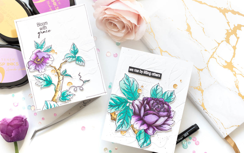 Create 2 Cards with 1 Stamp (and Only Stamp It Once!) | Feat. Build-A-Garden: Magnificent Branch)