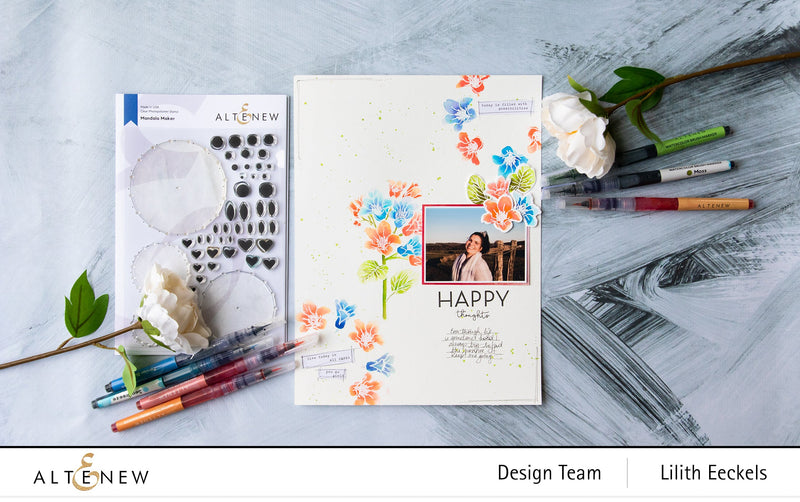 Clever stamping with two sets