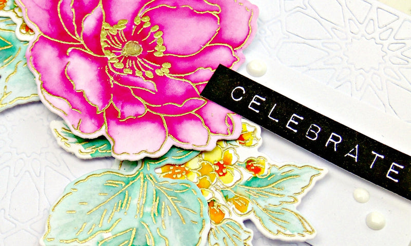 Keeping It Clean And Simple With Heat & Dry Embossing