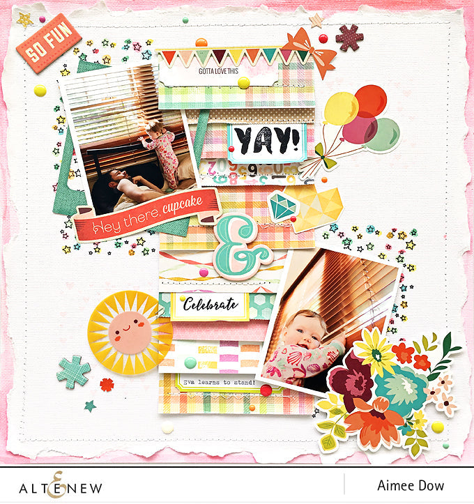 Hey There Cupcake Layout