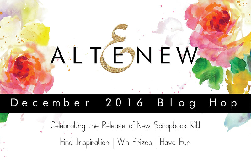 Altenew Scrapbook Kit Release Blog Hop + Giveaway