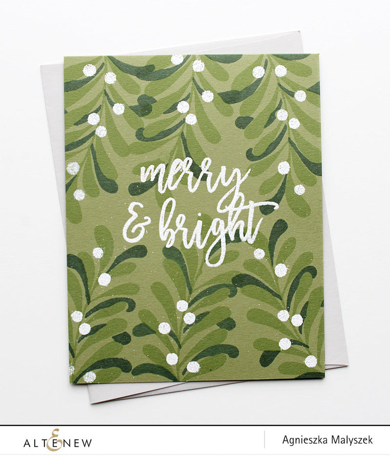 Simple Monochromatic Christmas Card
