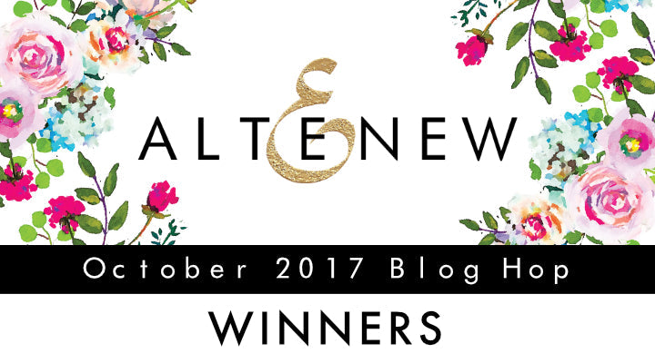 October 2017 Release Blog Hop Winners