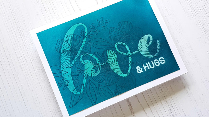 VIDEO: Lydia’s Crafty Corner- Heat Embossed Ink Resist Sentiment