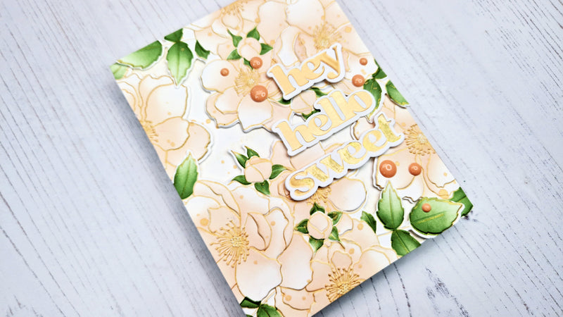 3D Embossing Stamped Images