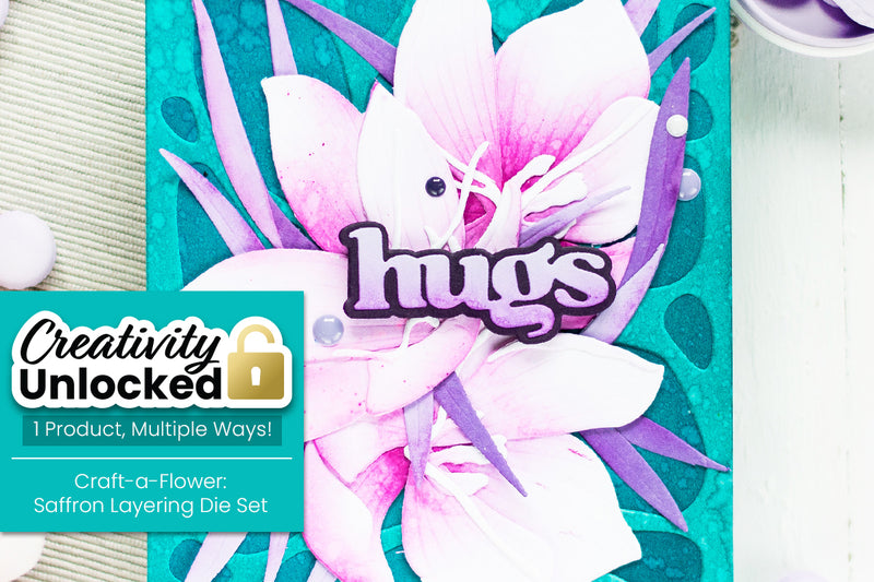 Creativity Unlocked feat. Craft-A-Flower: Saffron | Using Ink Blending to Elevate Card Elements