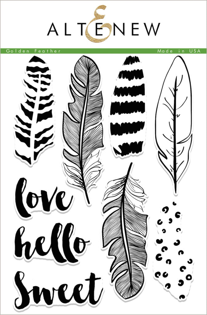 Stamp Focus: Golden Feather Stamp Set