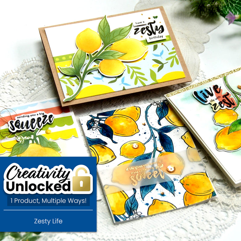 Creativity Unlocked Feat. Zesty Life | Crafting Fresh Zesty Designs