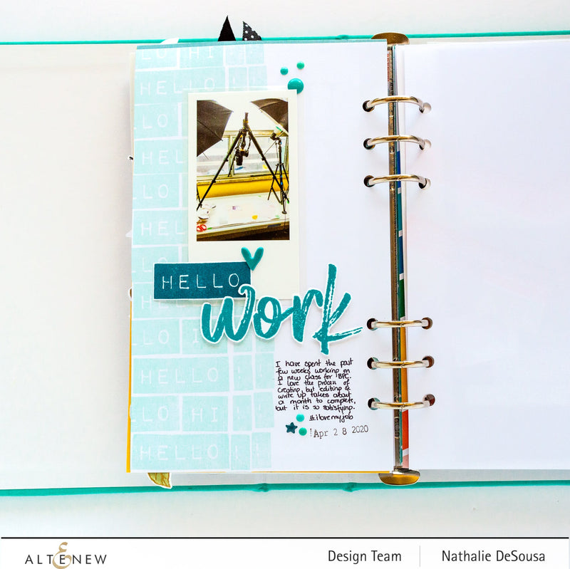 3 Helpful Tips for Creating Simple and Colorful Layouts with Mega Label Love Stamp Set (video tutorial)