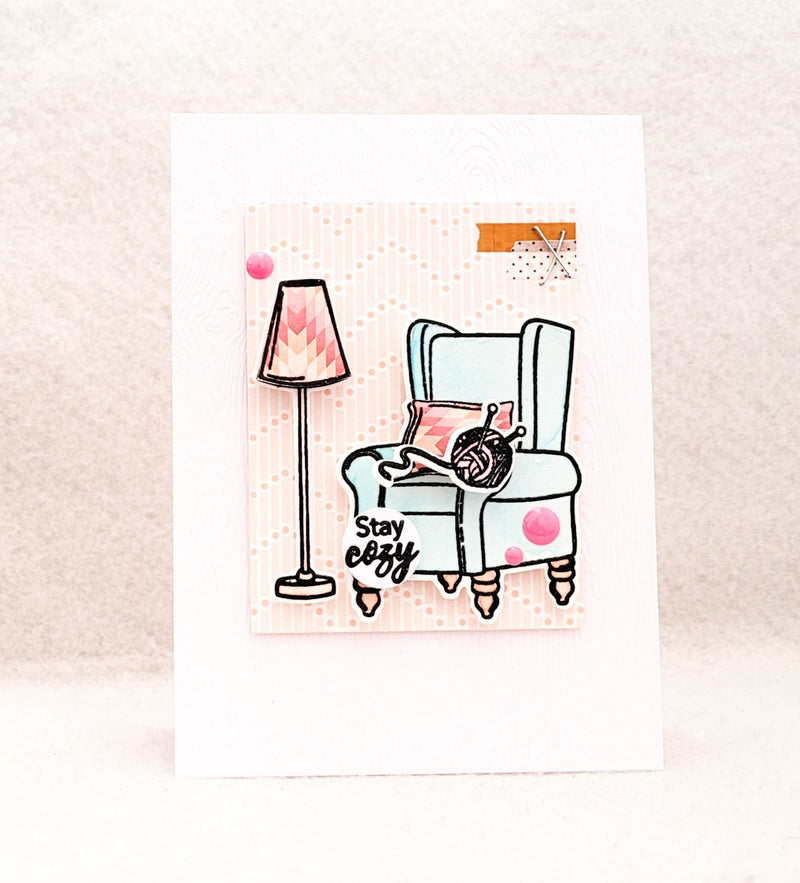 Easy Paper Piecing and Watercoloring Using Fun Altenew Goodness!