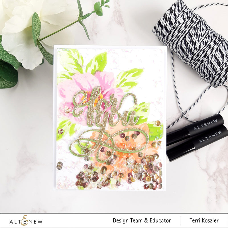 3 Creative Ways with Floral Layering Stencils