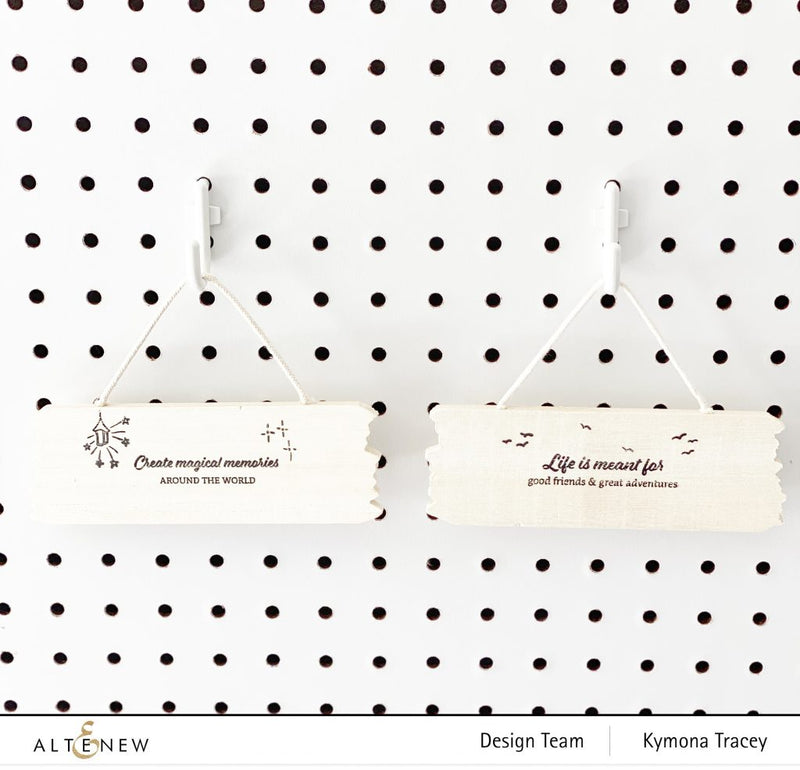 How to Make Motivational Signs with Acrylic Stamps