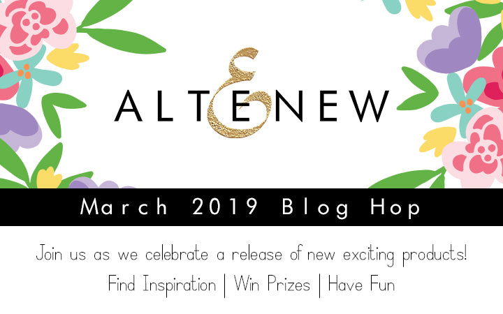 March 2019 Stamp/Die/Mask Stencil Release Blog Hop + Giveaway