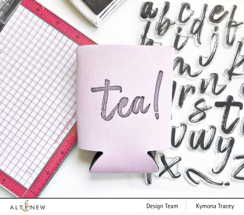 Fun and Easy Stamped Tea Koozie