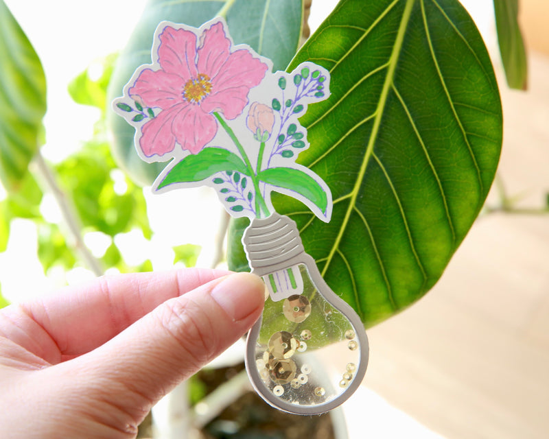 Fun Shaker Bookmark and CAS Greeting Card | Craft to the Future!