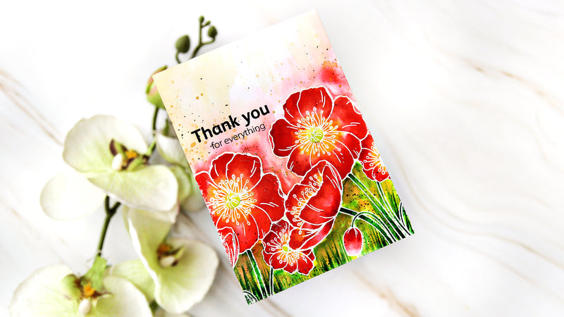 How to Watercolor Poppies | Creative Coloring with Erum (with Video Tutorial!)