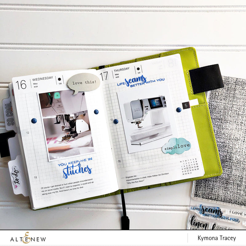 Clean and Simple Scrapbook Planner Pages