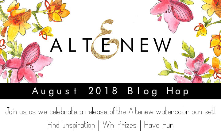 Watercolor 36 Pan Set Release Blog Hop + Giveaway