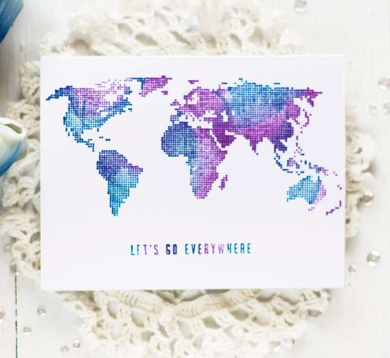 Stamp Focus: World Map + Video