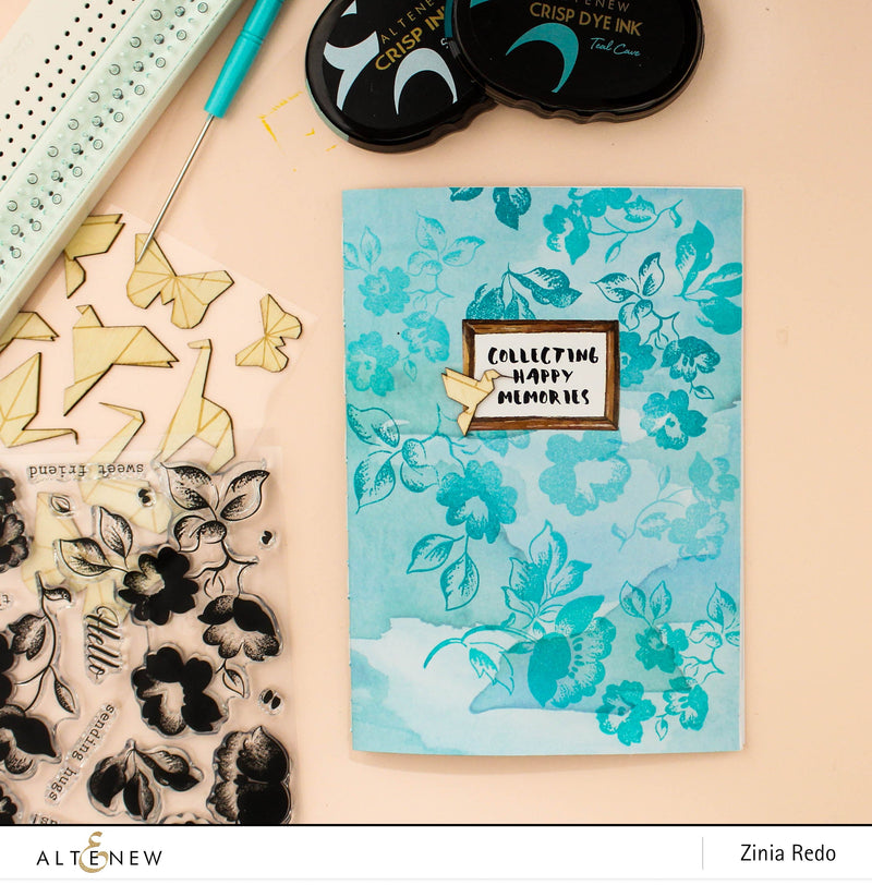 DIY Notebook with Frosted Garden Stamp Set + Video!