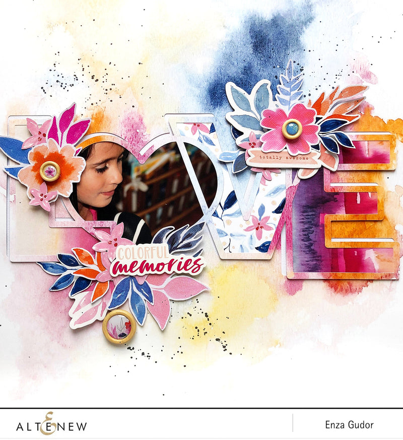 Love Layout with the Live Your Dream Collection
