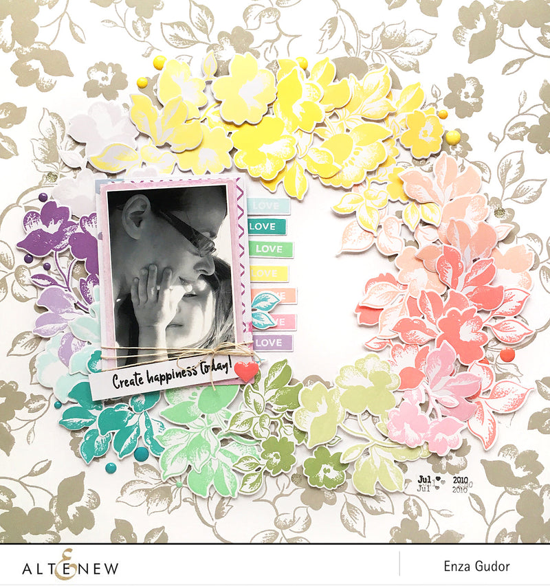 Rainbow Layout