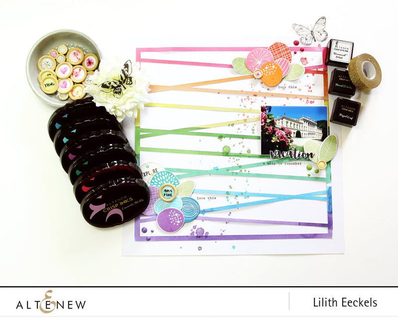 Video: Creating A Layout With Simple Flowers Stamp Set and Coordinating Die Set