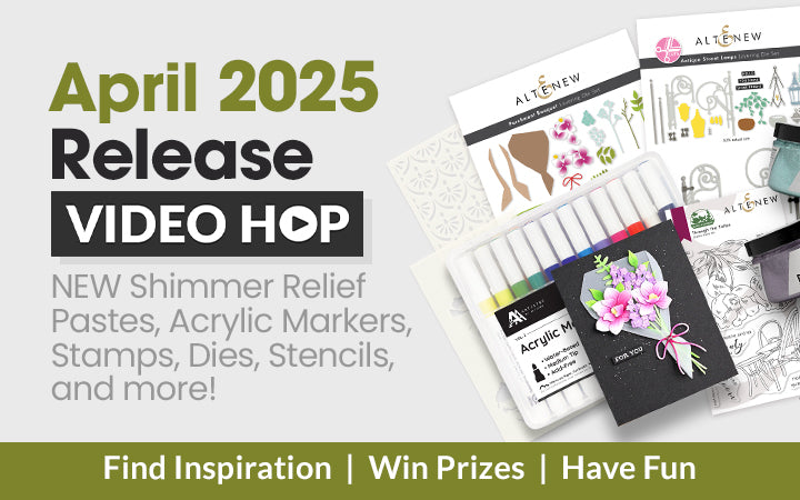 How to Create Four Stunning Card Panels from One Stamped Image | April 2025 Release Video Hop