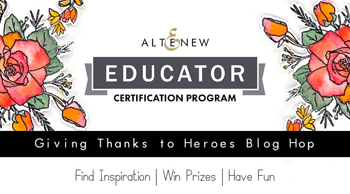 Altenew Educators “Giving Thanks” Blog Hop and Linky Party + Giveaway