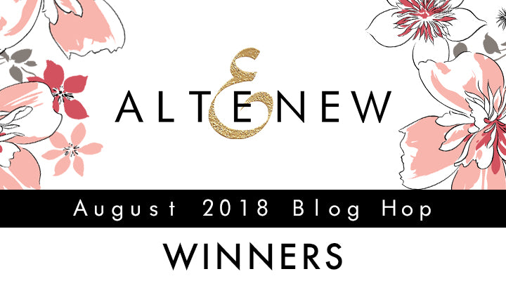 August 2018 Stamp & Die Release Giveaway Winners