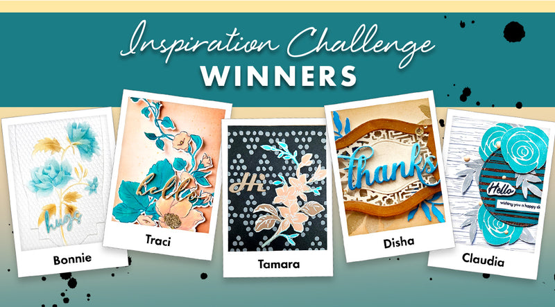 4 Winners of $30 Gift Cards + Future Blog Hop Guest Spot! | August 2023 Inspiration Challenge Winners