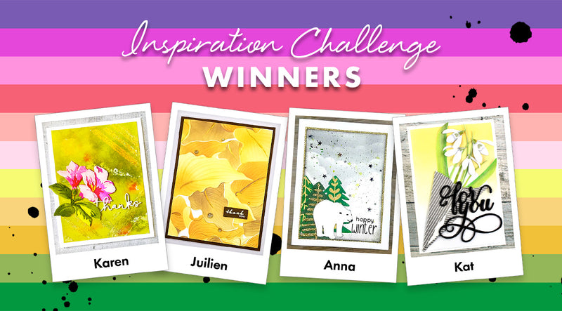 4 Winners of $30 Gift Cards + Future Blog Hop Guest Spot! | December 2022 A Year in Review Inspiration Challenge Winners