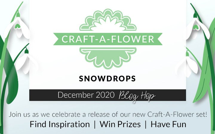 Altenew Craft-A-Flower: Snow Drops Release Blog Hop + Giveaway