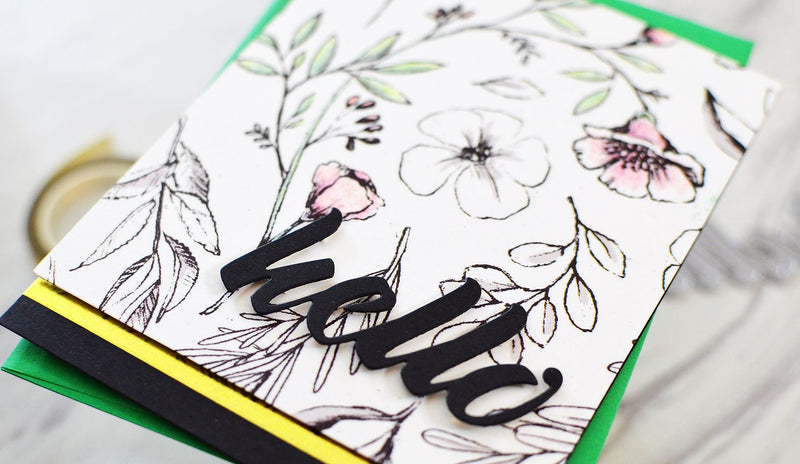 April 2019 Washi Tape/Embossing Paste Release Blog Hop + Giveaway!
