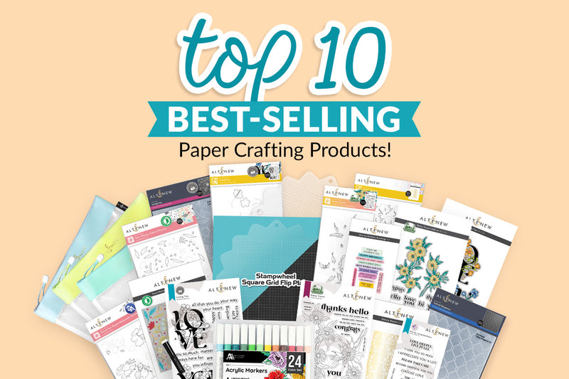 Love, Hearts, and Flowers Abound! | Top 10 Crafting Bestsellers for January 2024