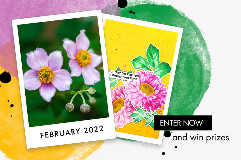 February 2022 Inspiration Challenge – Bright Floral Duo!