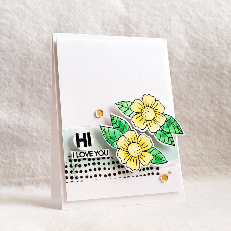 Spunky CAS Greeting Card
