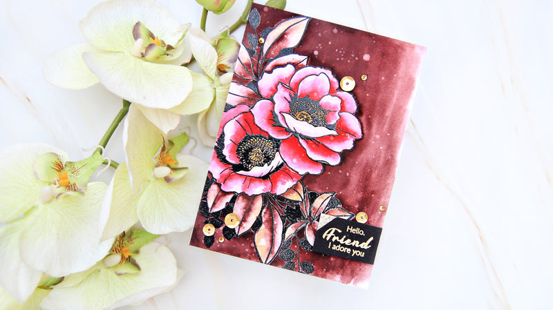 Use Just TWO Colors to Create a Dramatic Look!