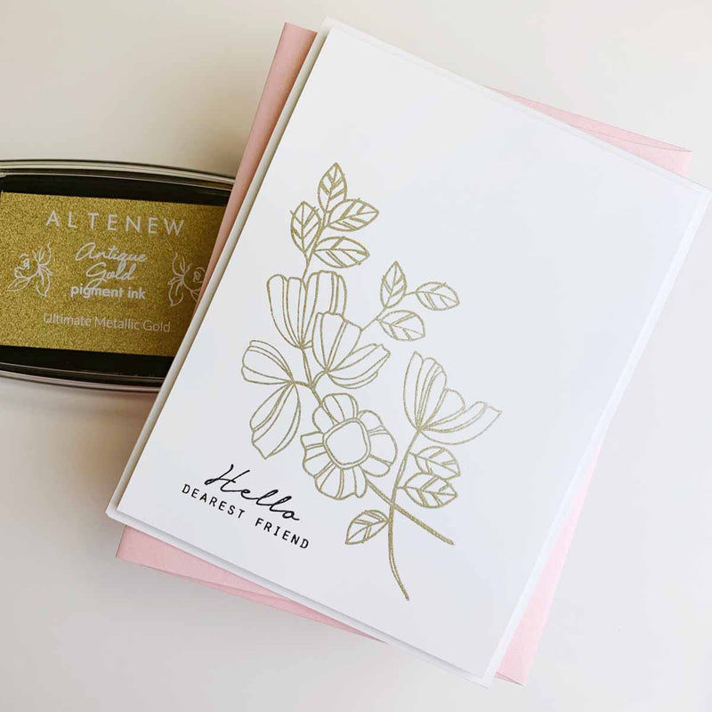 Clean and Simple Embossing