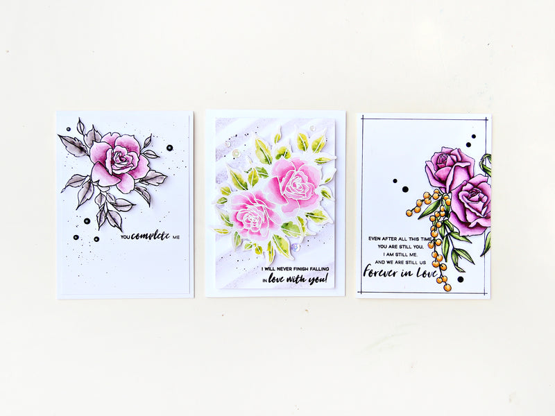 Creative Coloring with Erum: Stamp Focus: Forever in Love
