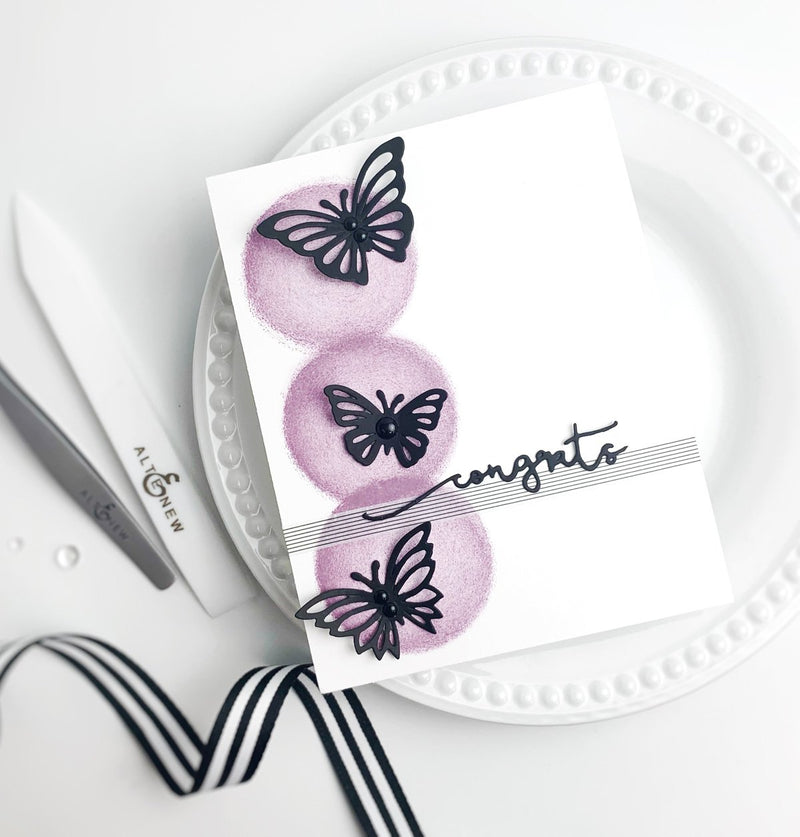 Easy Ink Blending Tool Background on a Card