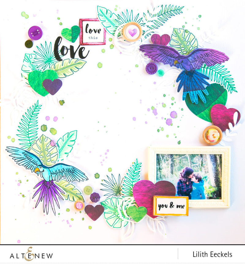 Scraplift Idea: Everything About You Stamp Set