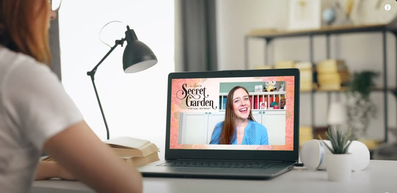 Discover Mindfulness and Secret Gardens with Virtual Card Making Retreats