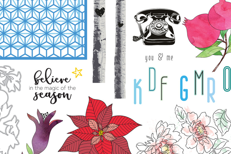 September 2019 Stamp/Die/Mask Stencil Release Sneak Peek