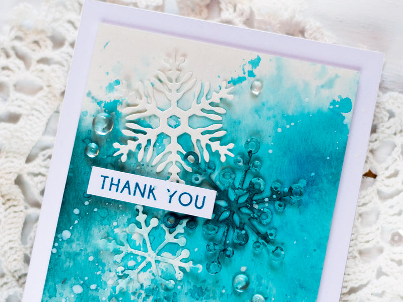 Winter Thank You Card + Video