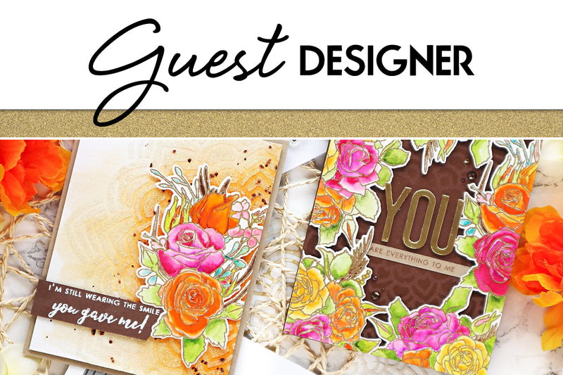 4 Gorgeous Floral Cards by March 2020 Guest Designer: TaeEun Yoo