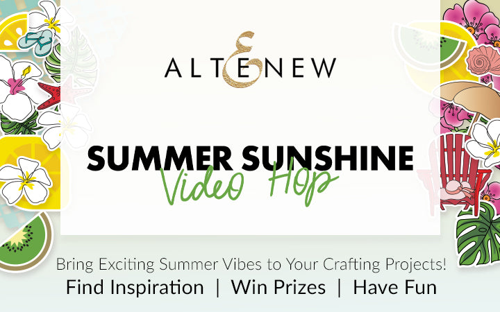 Summer Sunshine Collection Release Video Hop + Giveaway ($200 in Total Prizes) | Rainbow Ink Blending